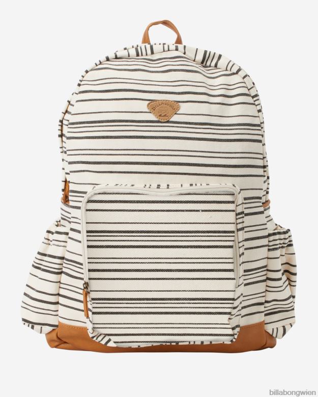 Billabong Wien 00V682427 | Billabong Canvas-Rucksack für zu Hause im Ausland schwarzer Kieselstein Frauen