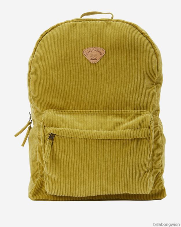 Billabong Wien 00V682441 | Billabong Schulrucksack aus Cord grüne Augen Frauen