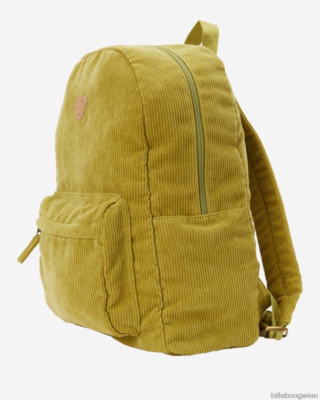 Billabong Wien 00V682441 | Billabong Schulrucksack aus Cord grüne Augen Frauen
