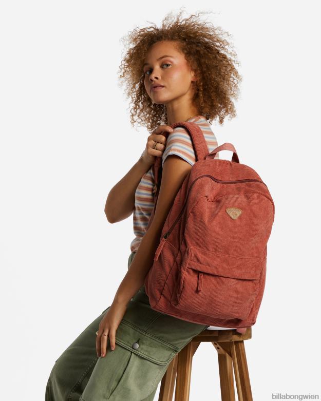 Billabong Wien 00V682442 | Billabong Schulrucksack aus Cord Rosendämmerung Frauen