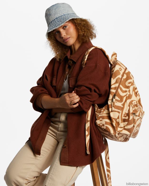 Billabong Wien 00V682446 | Billabong Schulrucksack aus Segeltuch Apfelwein Frauen