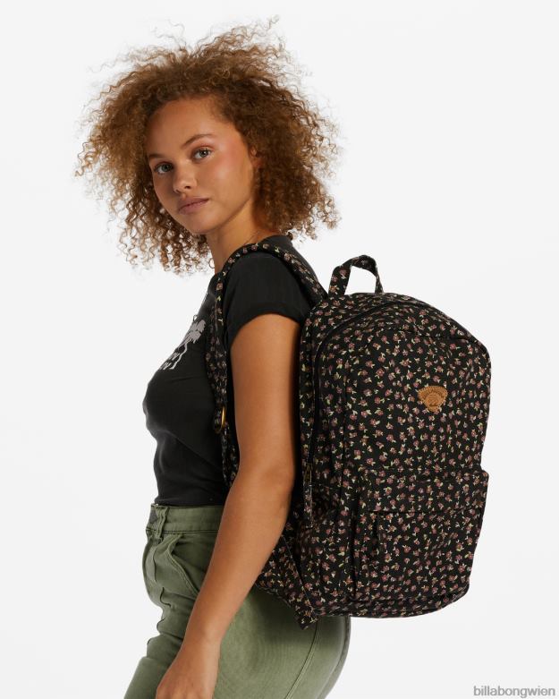 Billabong Wien 00V682447 | Billabong Schulrucksack aus Segeltuch schwarzer Kieselstein Frauen