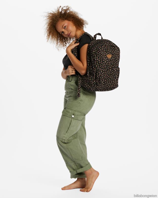 Billabong Wien 00V682447 | Billabong Schulrucksack aus Segeltuch schwarzer Kieselstein Frauen