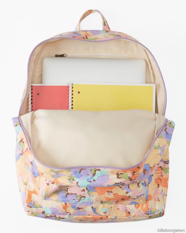 Billabong Wien 00V682452 | Billabong Schulrucksack aus Segeltuch lila Brise Frauen