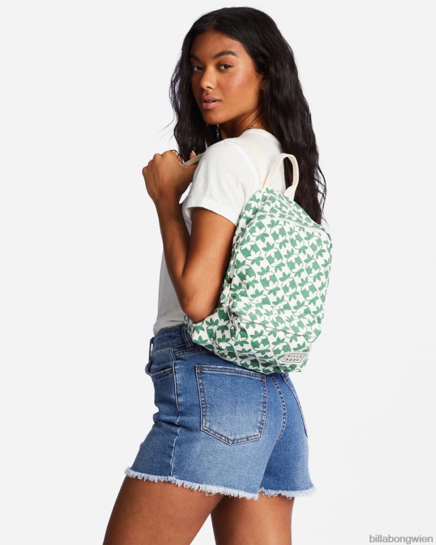 Billabong Wien 00V682472 | Billabong Mini-Mama-Canvas-Rucksack süßes Gras Frauen