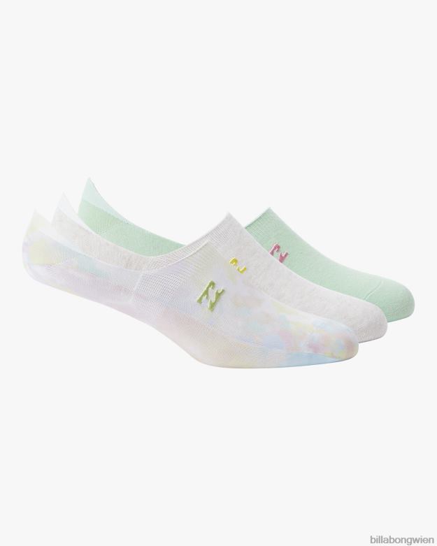 Billabong Wien 00V682414 | Billabong Rainbow Tide No-Show-Socken im 3er-Pack multi Frauen