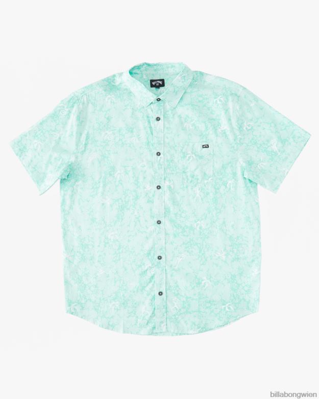 Billabong Clothing 00V681003 | Billabong (2-7) Sonntags-Kurzarmshirt Minze Jungs
