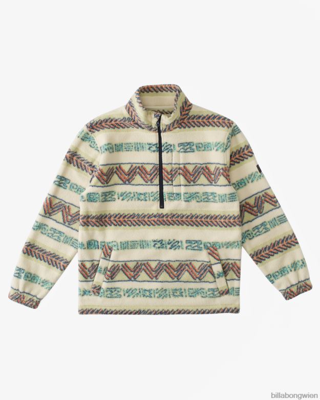 Billabong Clothing 00V681053 | Billabong Boundary-Fleecepullover mit Stehkragen Feldkhaki Jungs