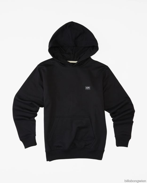 Billabong Clothing 00V681054 | Billabong 2-7 ganztägiger Bio-Pullover-Hoodie Schwarz Jungs