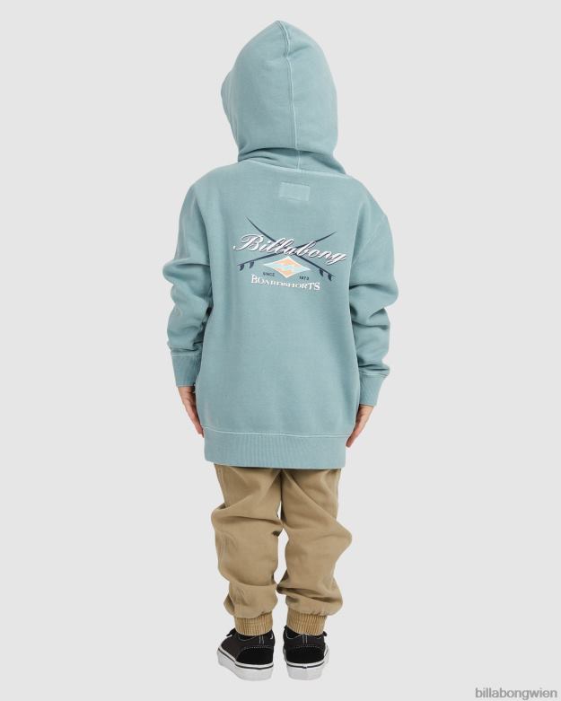 Billabong Clothing 00V681066 | Billabong (2-7) Bong Days Pop Pullover Kapuzenpullover helles Marineblau Jungs