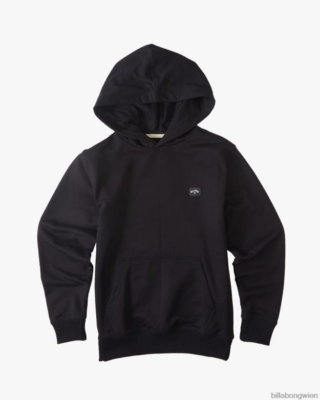 Billabong Clothing 00V681077 | Billabong Ganztägiger Bio-Pullover-Hoodie Schwarz Jungs