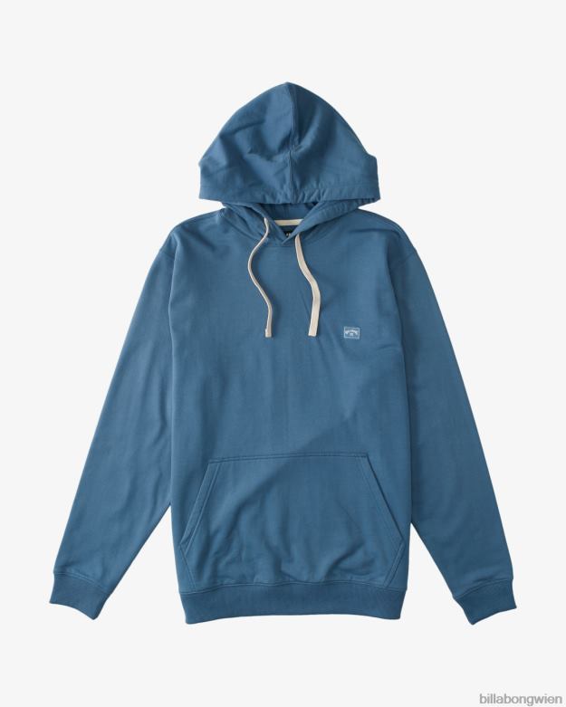 Billabong Clothing 00V681081 | Billabong 2-7 ganztägiger Bio-Pullover-Hoodie rauchblau Jungs