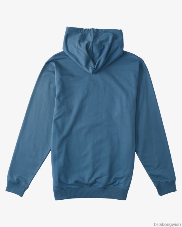 Billabong Clothing 00V681081 | Billabong 2-7 ganztägiger Bio-Pullover-Hoodie rauchblau Jungs