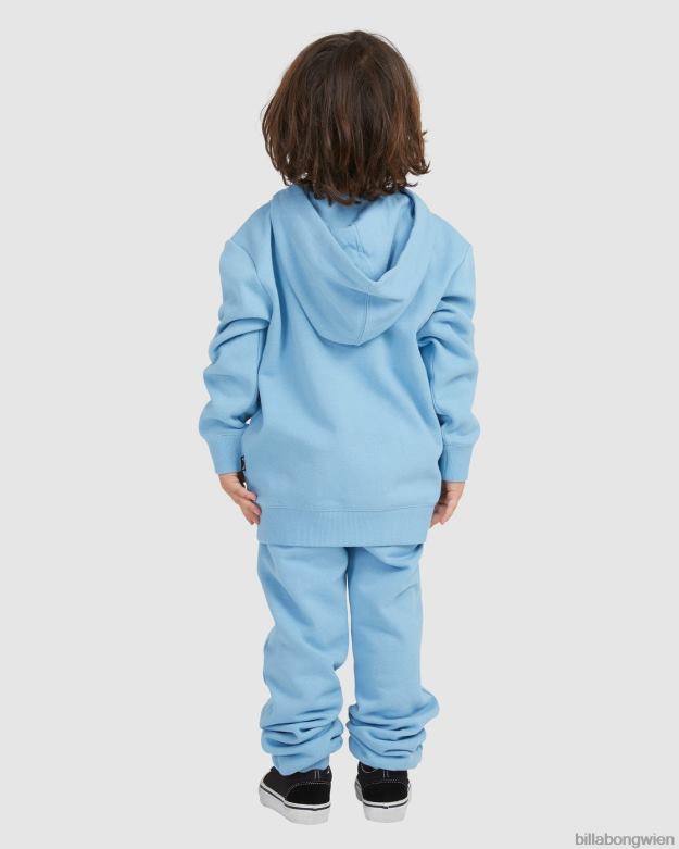 Billabong Clothing 00V681086 | Billabong (2-7) Core-Arch-Pullover-Hoodie staubiges Blau Jungs