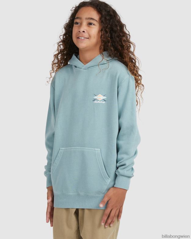 Billabong Clothing 00V681096 | Billabong Bong Days Pop Pullover Kapuzenpullover helles Marineblau Jungs