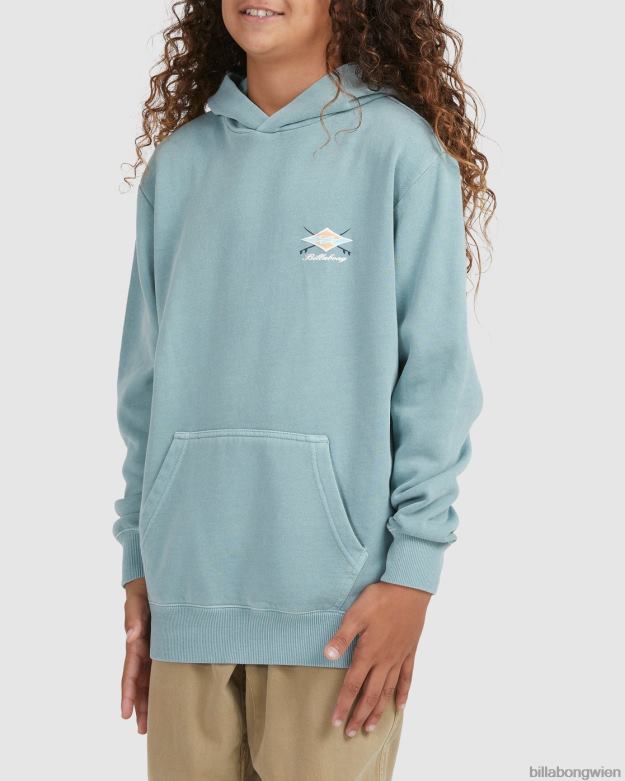 Billabong Clothing 00V681096 | Billabong Bong Days Pop Pullover Kapuzenpullover helles Marineblau Jungs