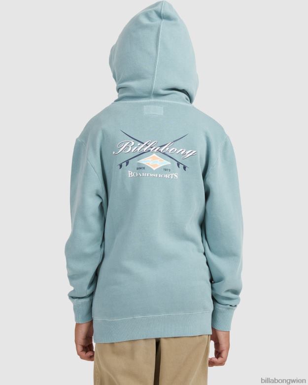 Billabong Clothing 00V681096 | Billabong Bong Days Pop Pullover Kapuzenpullover helles Marineblau Jungs