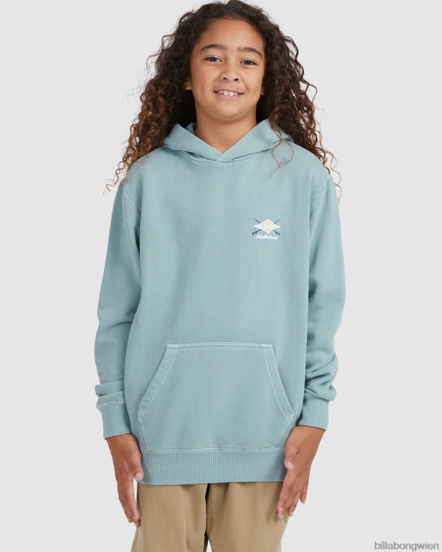Billabong Clothing 00V681096 | Billabong Bong Days Pop Pullover Kapuzenpullover helles Marineblau Jungs