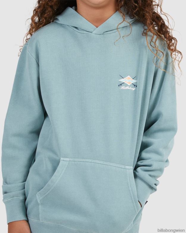 Billabong Clothing 00V681096 | Billabong Bong Days Pop Pullover Kapuzenpullover helles Marineblau Jungs