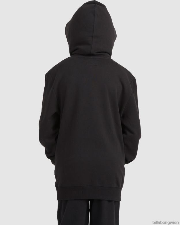 Billabong Clothing 00V681114 | Billabong Core-Arch-Pullover-Hoodie Schwarz Jungs