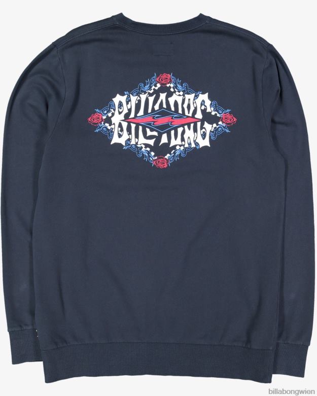 Billabong Clothing 00V681117 | Billabong Shadow Diamond Rundhals-Sweatshirt Marine Jungs