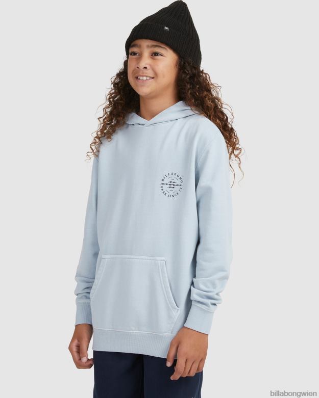 Billabong Clothing 00V681133 | Billabong Big Wave Dan Pullover Hoodie rauchblau Jungs