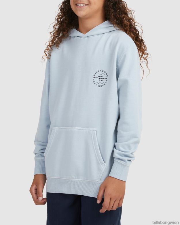 Billabong Clothing 00V681133 | Billabong Big Wave Dan Pullover Hoodie rauchblau Jungs