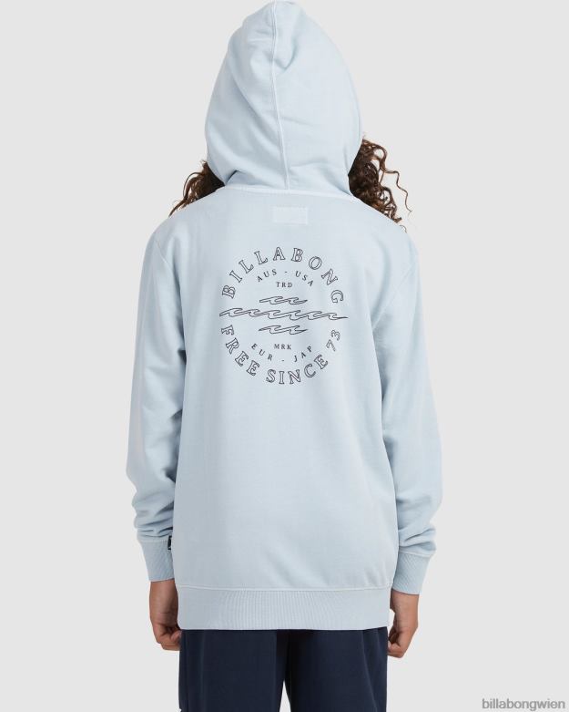 Billabong Clothing 00V681133 | Billabong Big Wave Dan Pullover Hoodie rauchblau Jungs