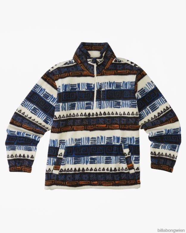 Billabong Clothing 00V681146 | Billabong Boundary-Fleecepullover mit Stehkragen bleichen Jungs