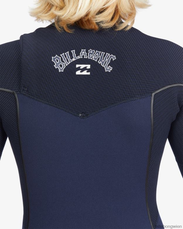 Billabong Clothing 00V681129 | Billabong 4/3 Ofenkomplett-Neoprenanzug mit Brustreißverschluss Marine Jungs