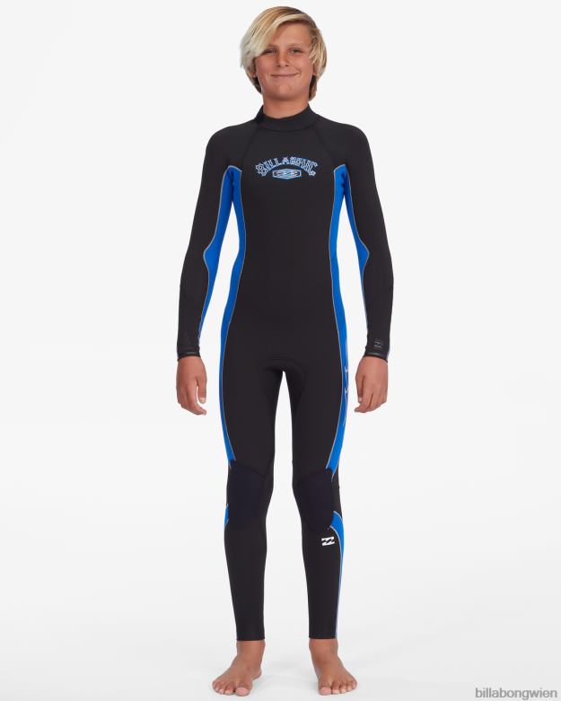 Billabong Clothing 00V681132 | Billabong 3/2 absoluter Neoprenanzug mit Reißverschluss hinten Hafen Jungs
