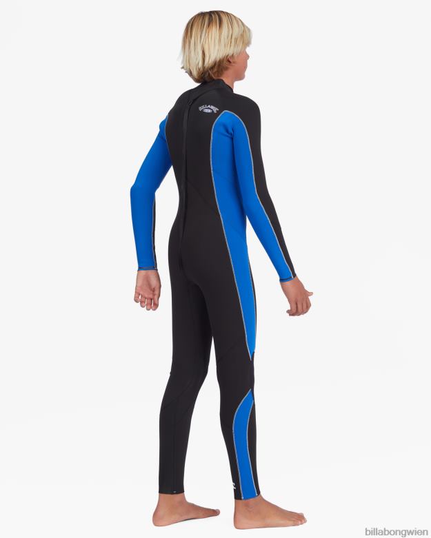 Billabong Clothing 00V681132 | Billabong 3/2 absoluter Neoprenanzug mit Reißverschluss hinten Hafen Jungs