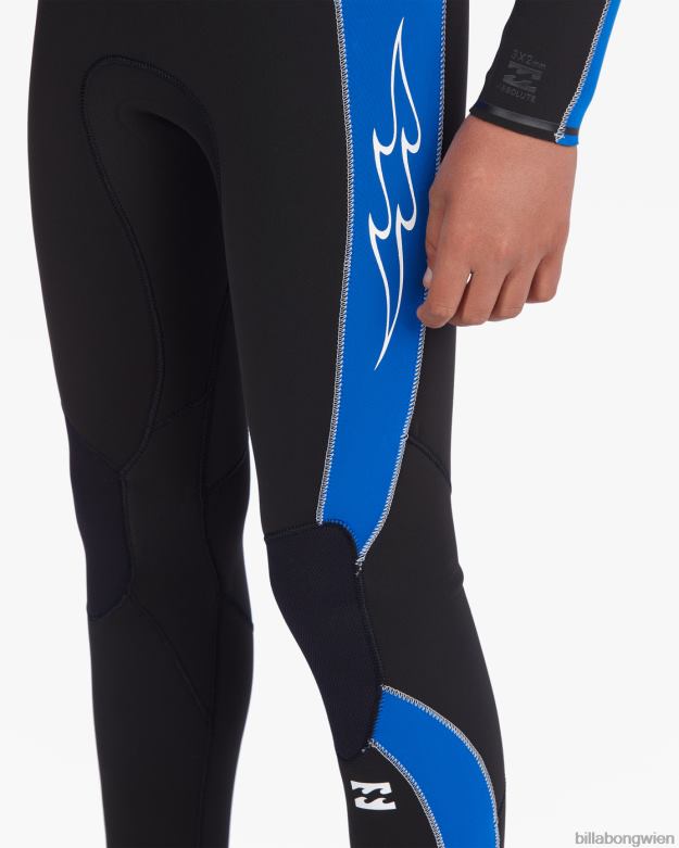 Billabong Clothing 00V681132 | Billabong 3/2 absoluter Neoprenanzug mit Reißverschluss hinten Hafen Jungs