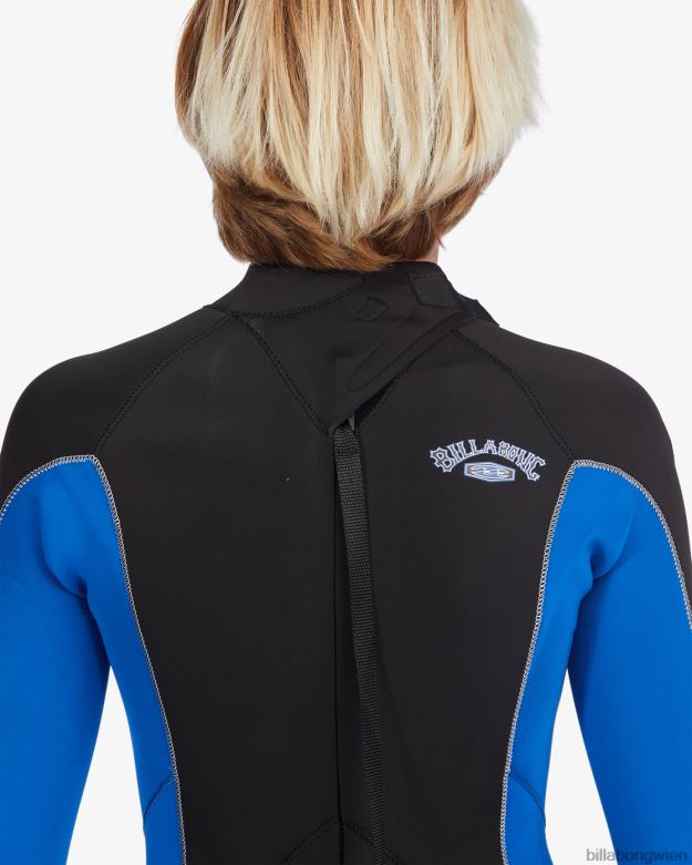 Billabong Clothing 00V681132 | Billabong 3/2 absoluter Neoprenanzug mit Reißverschluss hinten Hafen Jungs