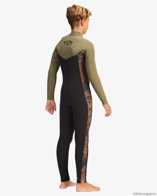Billabong Clothing 00V681135 | Billabong Vollständiger 4/3-Revolution-Neoprenanzug Militär Jungs