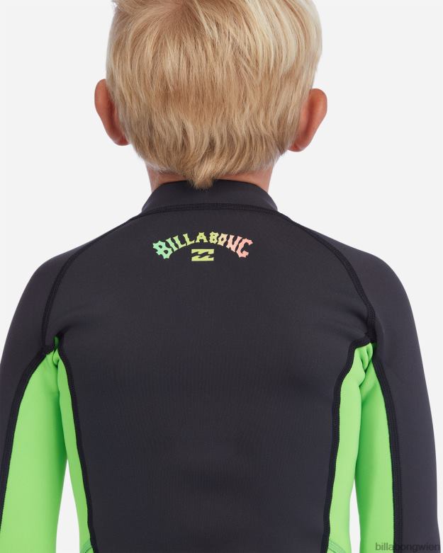 Billabong Clothing 00V681136 | Billabong (2-7) 1/1 mm absolute Neoprenanzugjacke neongrün Jungs