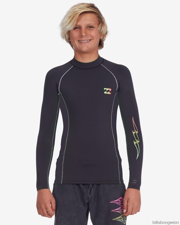Billabong Clothing 00V68975 | Billabong 2/2 mm Wechsel-Neoprenanzugjacke neongrün Jungs