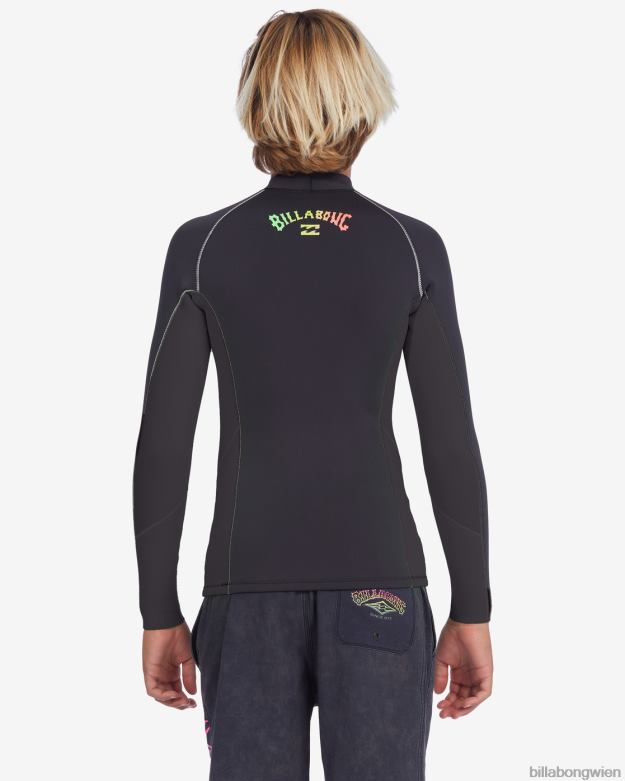 Billabong Clothing 00V68975 | Billabong 2/2 mm Wechsel-Neoprenanzugjacke neongrün Jungs