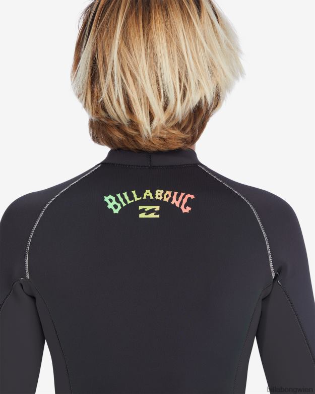 Billabong Clothing 00V68975 | Billabong 2/2 mm Wechsel-Neoprenanzugjacke neongrün Jungs