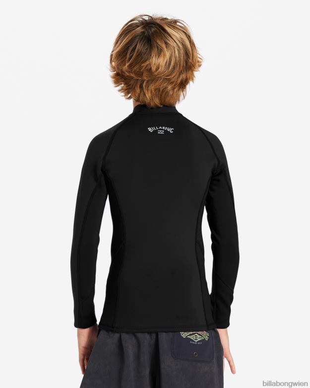 Billabong Clothing 00V68986 | Billabong 1/1 mm absolute Neoprenanzugjacke Schwarz Jungs