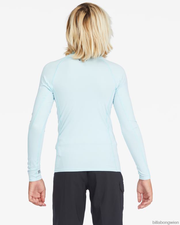 Billabong Clothing 00V68963 | Billabong Langärmliger Rashguard mit Wave-Performance-Passform für den ganzen Tag Küste Jungs