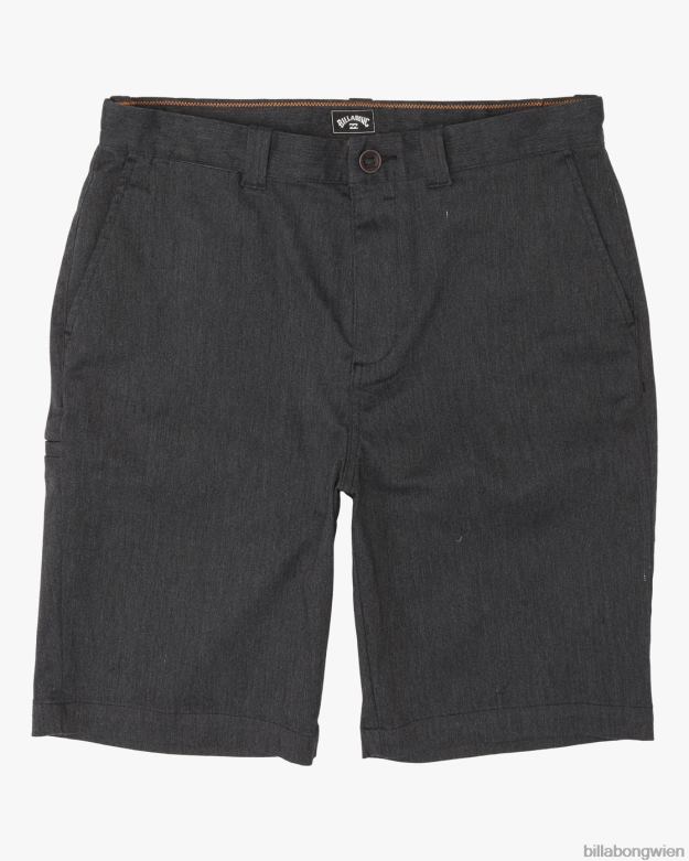 Billabong Clothing 00V681067 | Billabong Carter-Stretch-Shorts schwarze Heide Jungs