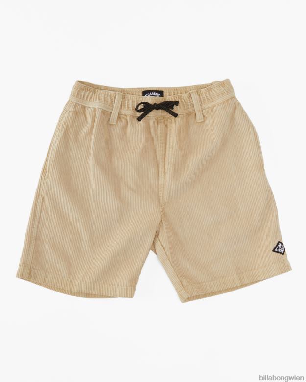 Billabong Clothing 00V68640 | Billabong Larry Cord Shorts aus Cord Chino Jungs