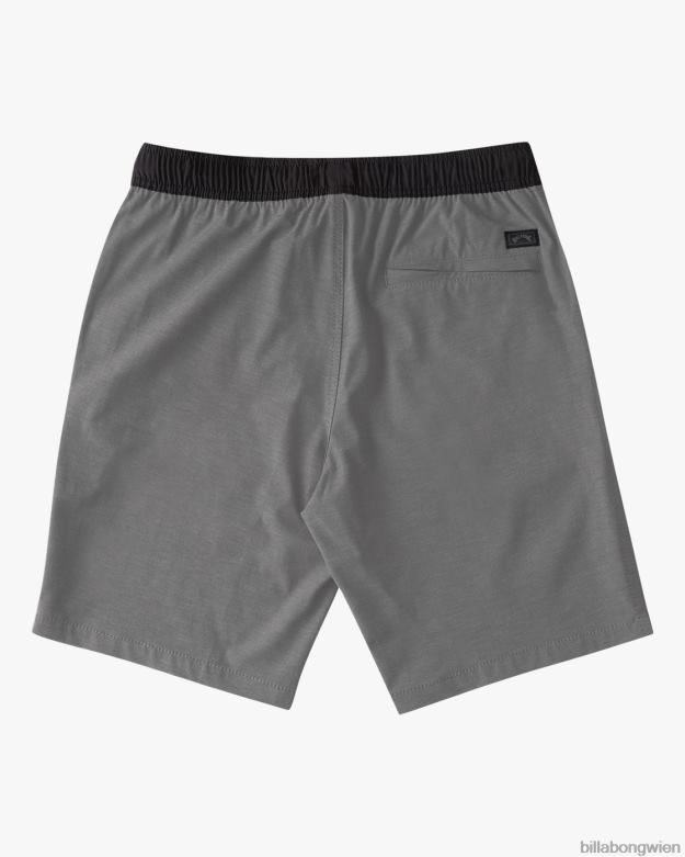 Billabong Clothing 00V68938 | Billabong 2-7 Crossfire elastische Taille Tauchshorts 13\'\' grau Jungs