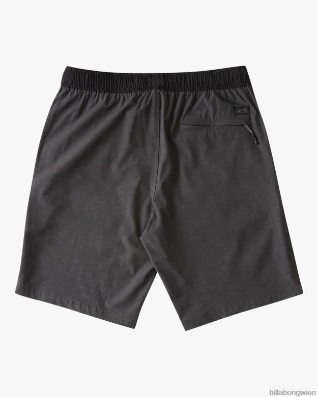 Billabong Clothing 00V68940 | Billabong 2-7 Crossfire elastische Taille Tauchshorts 13\'\' Asphalt Jungs
