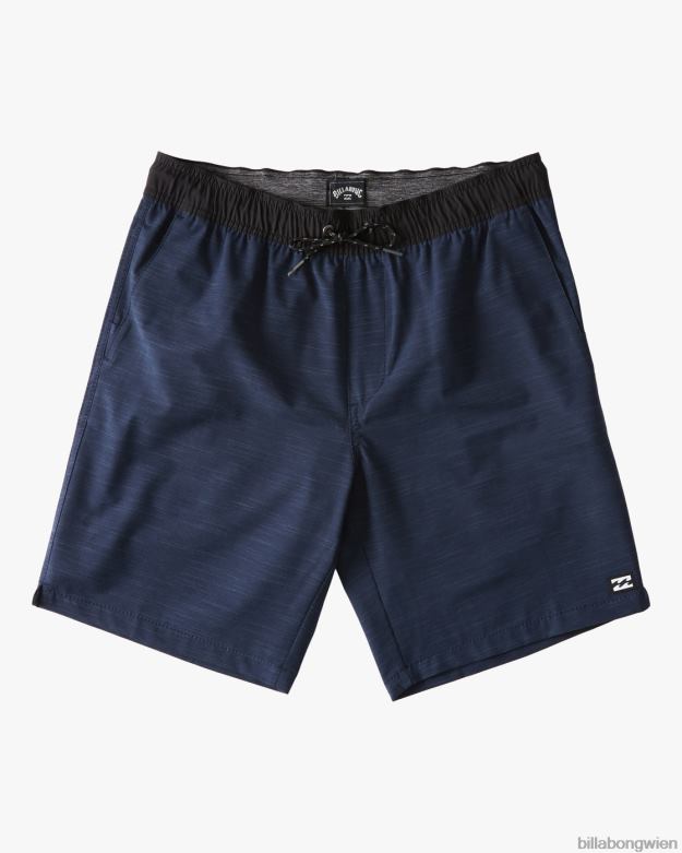 Billabong Clothing 00V68946 | Billabong Crossfire Tauchshorts mit elastischem Bund, 16'' Marine Jungs