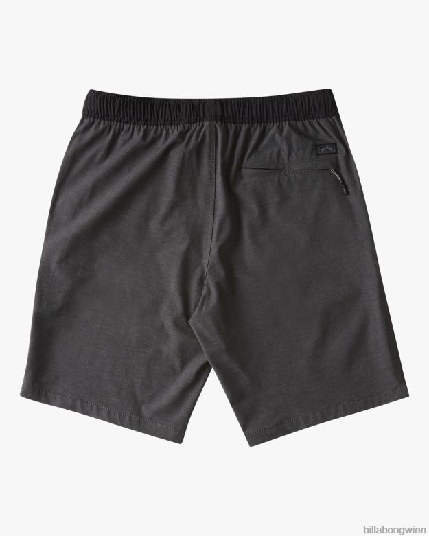 Billabong Clothing 00V68949 | Billabong Crossfire Tauchshorts mit elastischem Bund, 16\'\' Asphalt Jungs