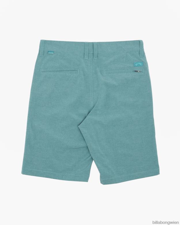 Billabong Clothing 00V68970 | Billabong 2-7 Crossfire Tauchshorts 14\'\' staubiges Blaugrün Jungs