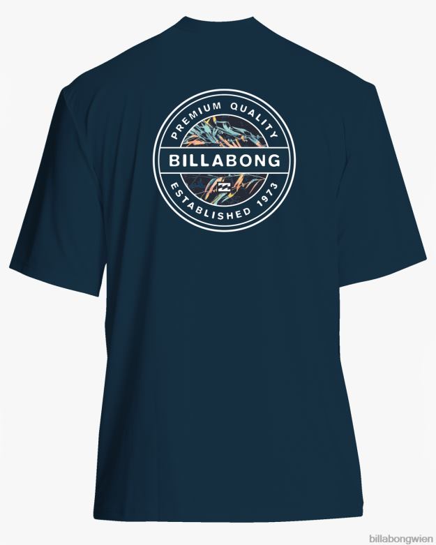 Billabong Clothing 00V681079 | Billabong Rotor UPF 50 Kurzarm-Surf-T-Shirt Marine Jungs