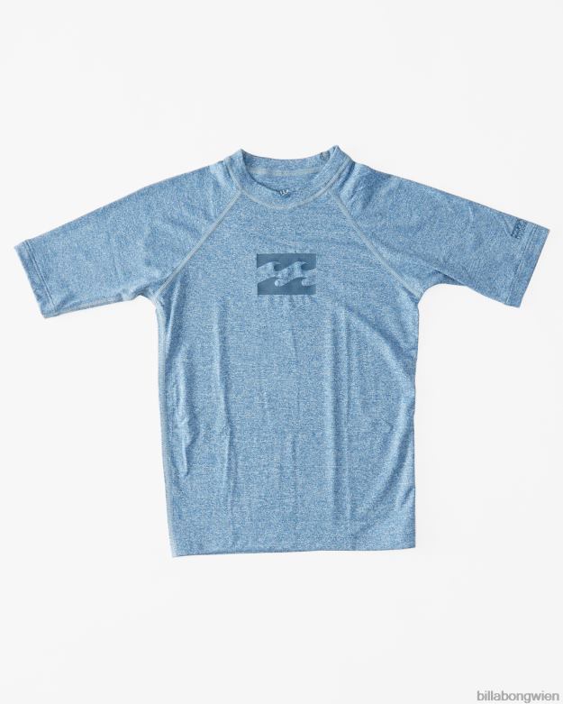 Billabong Clothing 00V681139 | Billabong Ganztägiges Unity-Surf-T-Shirt blaues Heidekraut Jungs
